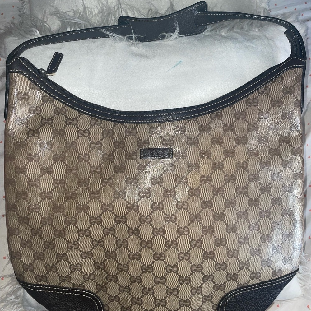 Gucci Monogram Crystal bag - Picture 1 of 12